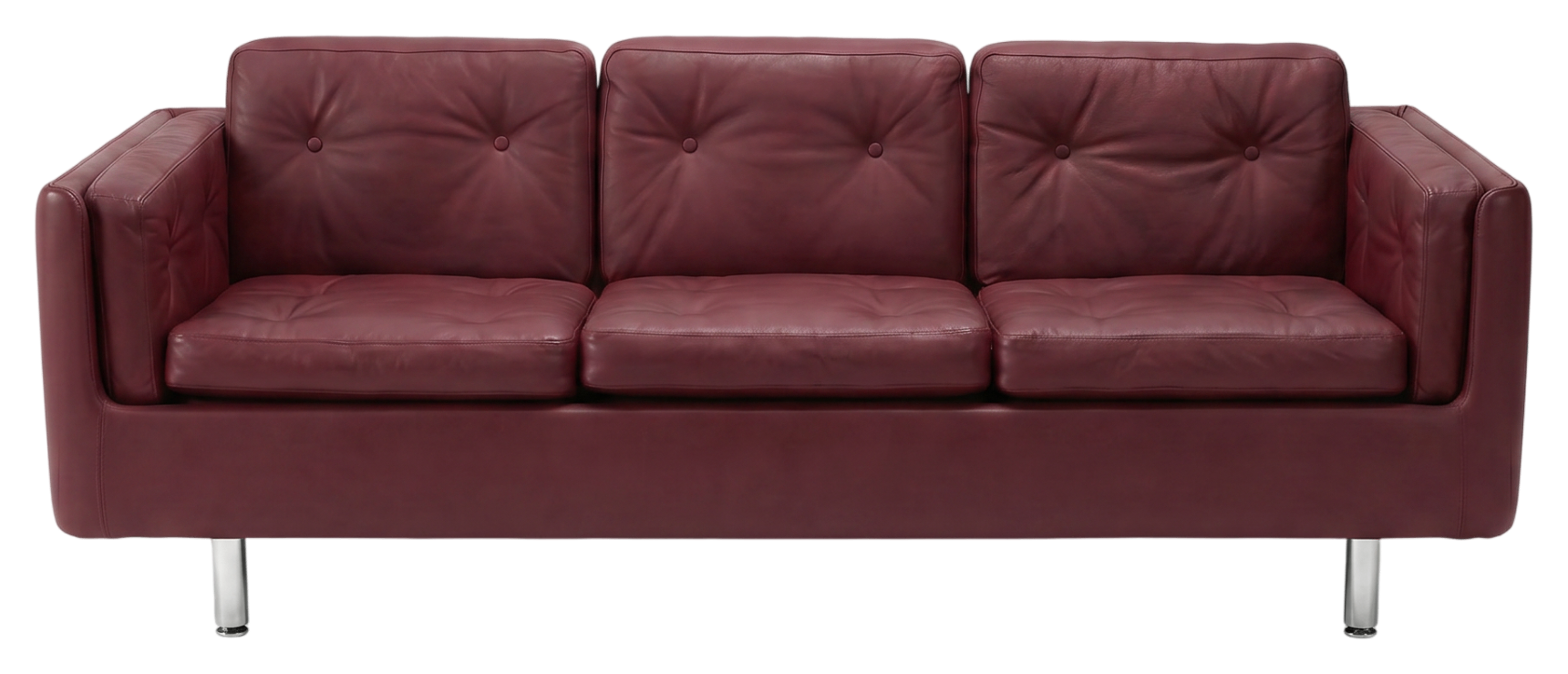 3-pers. lædersofa fra Vintage